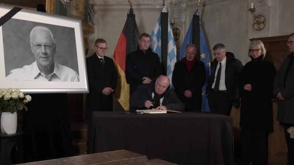 Video: Verneigung vor Franz Beckenbauer