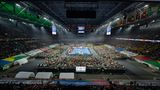 Die Halle in Düsseldorf mit 53.586 Fans