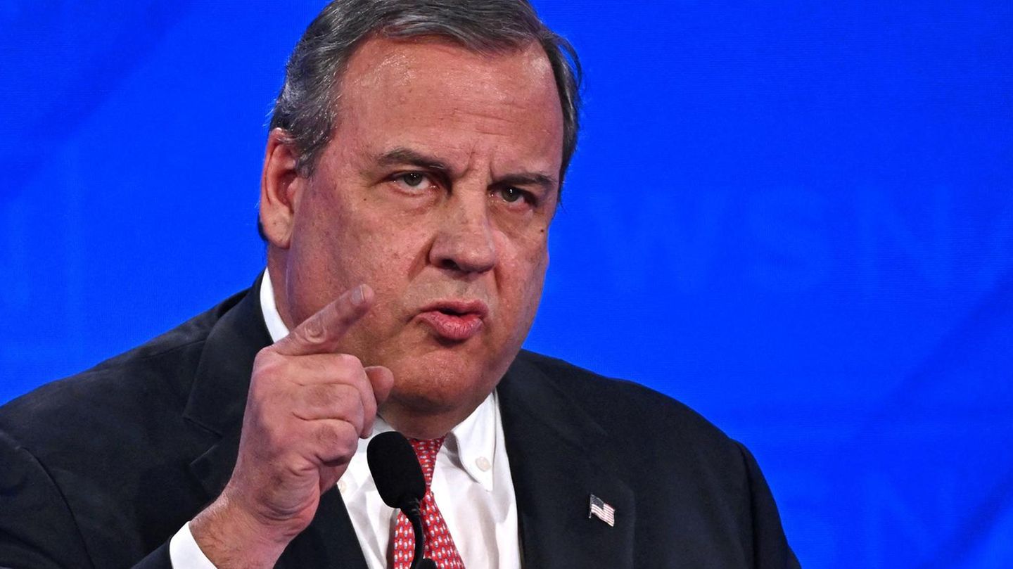 Chris Christie, Ex-Gouverneur von New Jersey und bislang härtester Kritiker von Trump im Vorwahlkampf