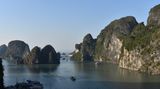 Blick auf die Halong Bay