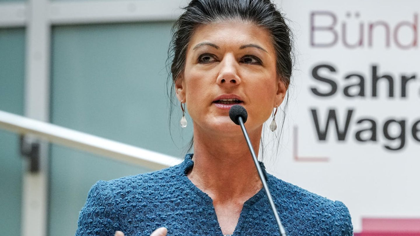 Sahra Wagenknechts neue Partei BSW würde bei den Landtagswahlen in Sachsen, Thüringen und Brandenburg scheitern