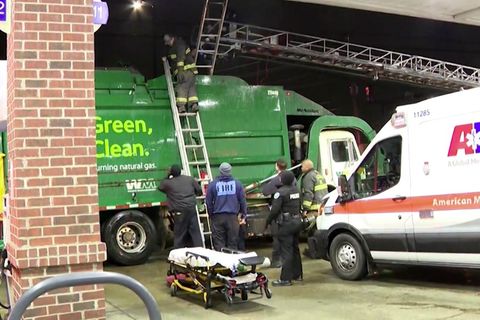 Gefangen im Müllwagen – Mann in Mississippi aus misslicher Lage befreit