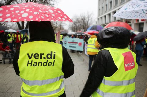 Streik im Einzelhandel