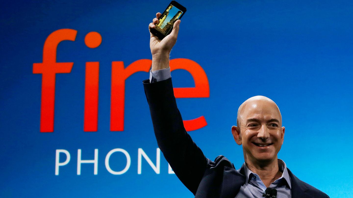 2014 Jeff Bezos Fire Phone
