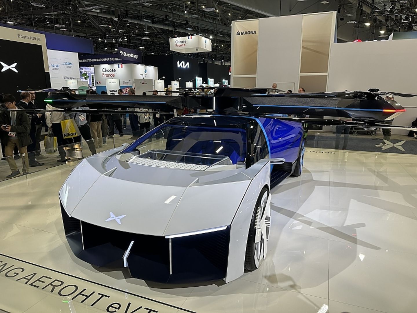 Xpeng Flugauto CES 2024