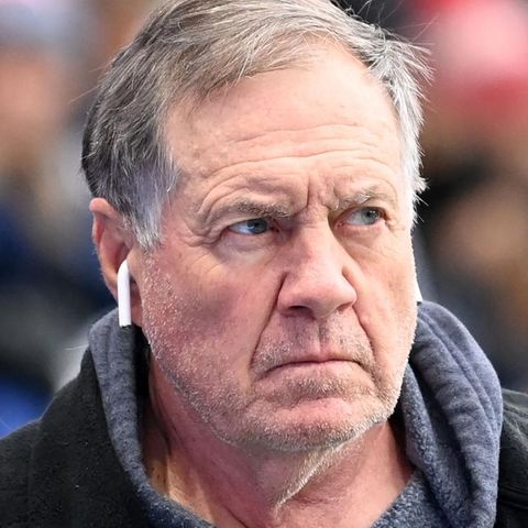 Bill Belichick im November 2023 bei einem NFL-Gastspiel seiner Patriots in Frankfurt