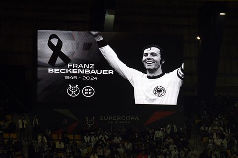 Gedenken an Franz Beckenbauer