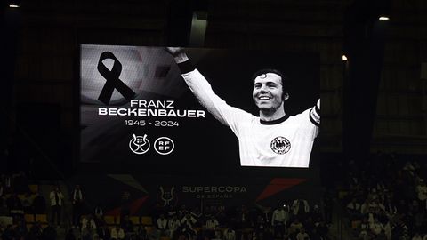 Gedenken an Franz Beckenbauer