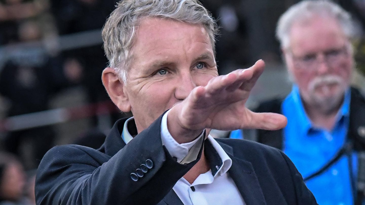 Der Thüringer AfD-Chef Björn Höcke