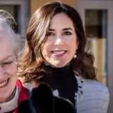 Mary und Königin Margrethe II.