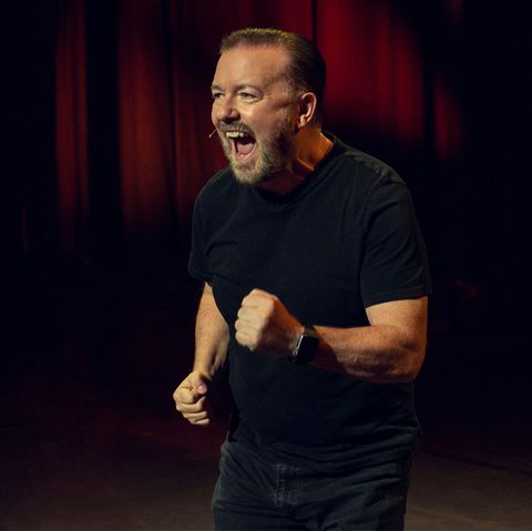 Comedian Ricky Gervais