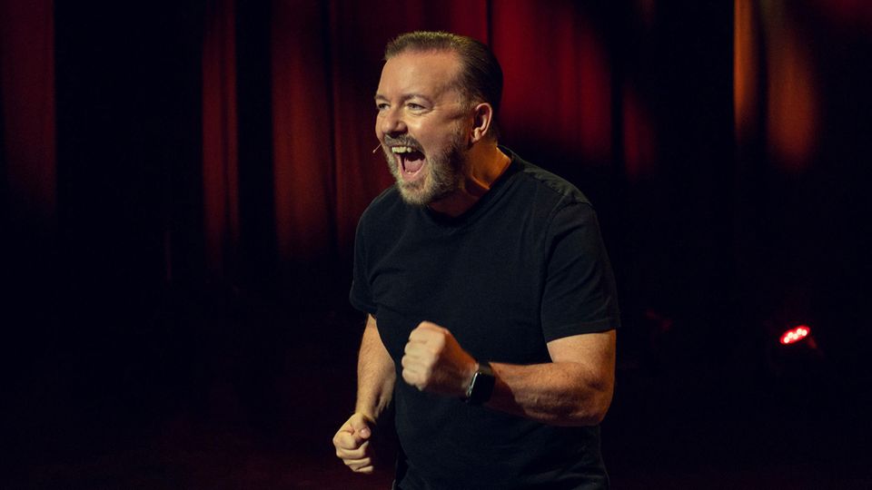 Comedian Ricky Gervais