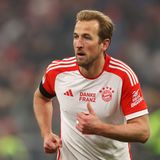 So wie Harry Kane trugen alle Bayern-Spieler ein "Danke Franz" auf dem Trikot