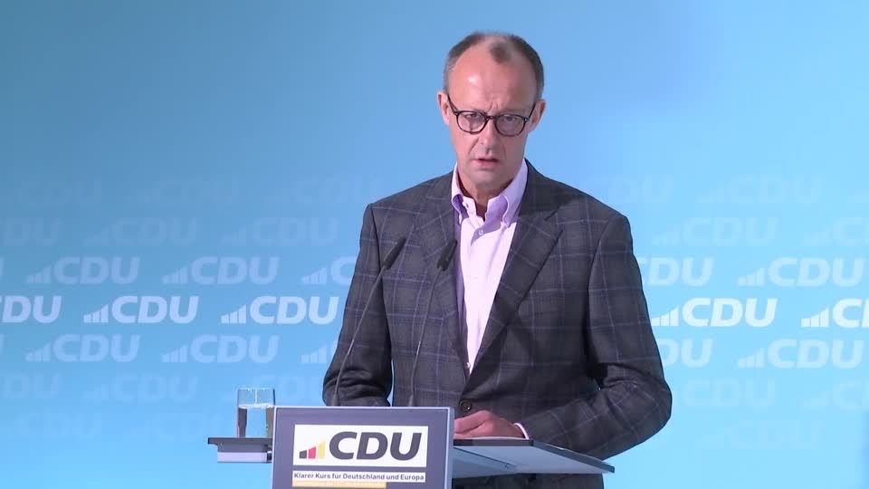 Video: Merz grenzt CDU klar zur AfD und Werteunion ab Video: Merz grenzt CDU klar zur AfD und Werteunion ab