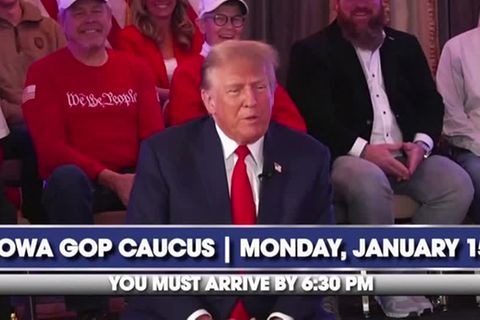 Video: Kaltstart für die US-Wahl in Iowa - Trump Favorit bei Urwahl