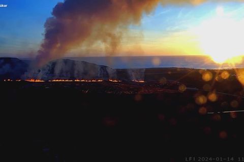 Video: Erneuter Vulkanausbruch auf Island