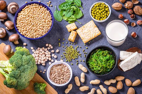 Vegan ohne Ersatzprodukte Veganuary