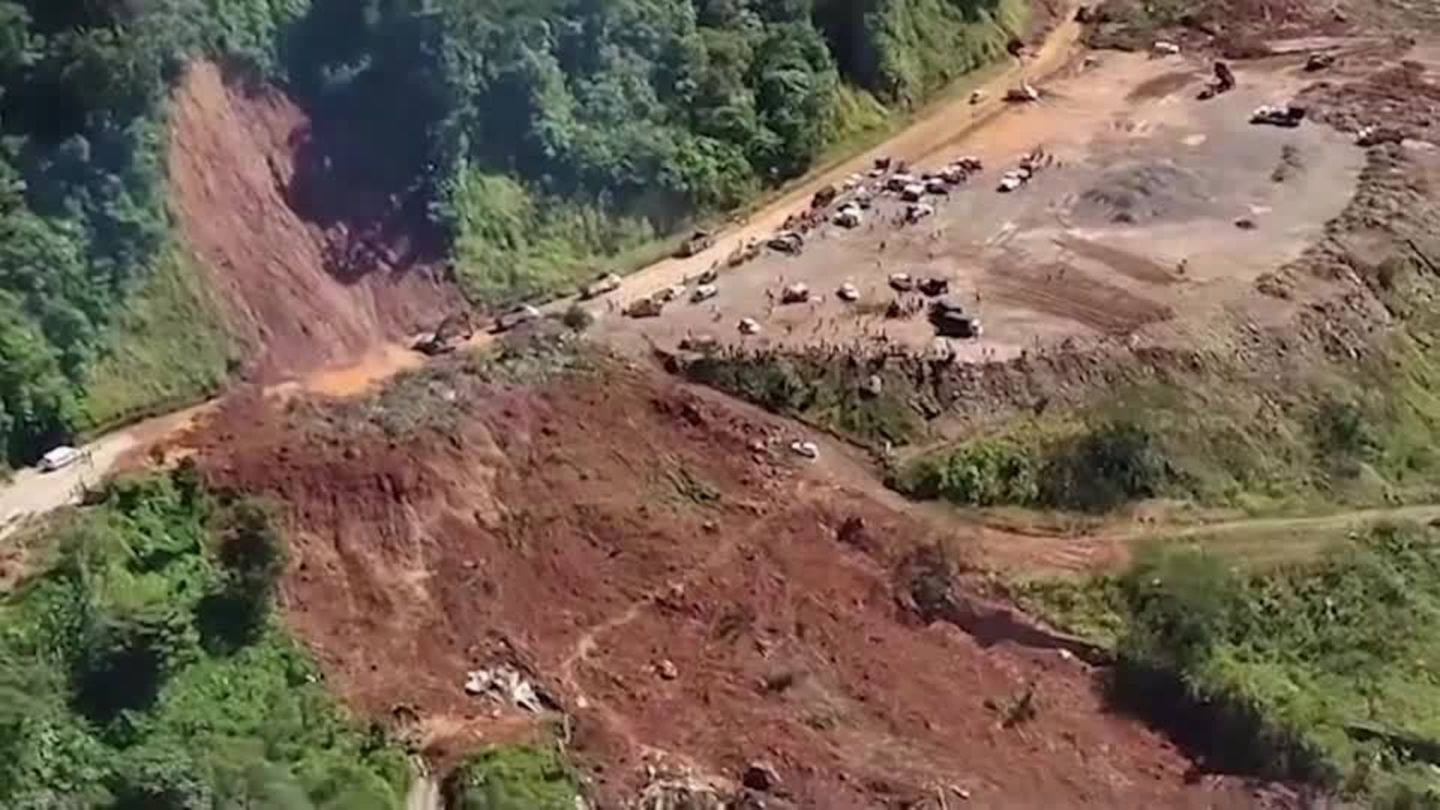 Video: Dutzende Tote bei Erdrutsch in Kolumbien