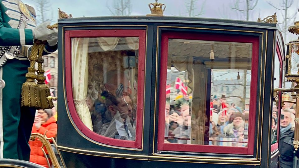 Margrethes letzte Kutschfahrt als Staatsoberhaupt