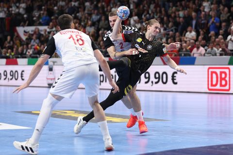 "Es ist der Wahnsinn": Spielmacher Juri Knorr war mit zehn Toren bester Werfer gegen Nordmazedonien