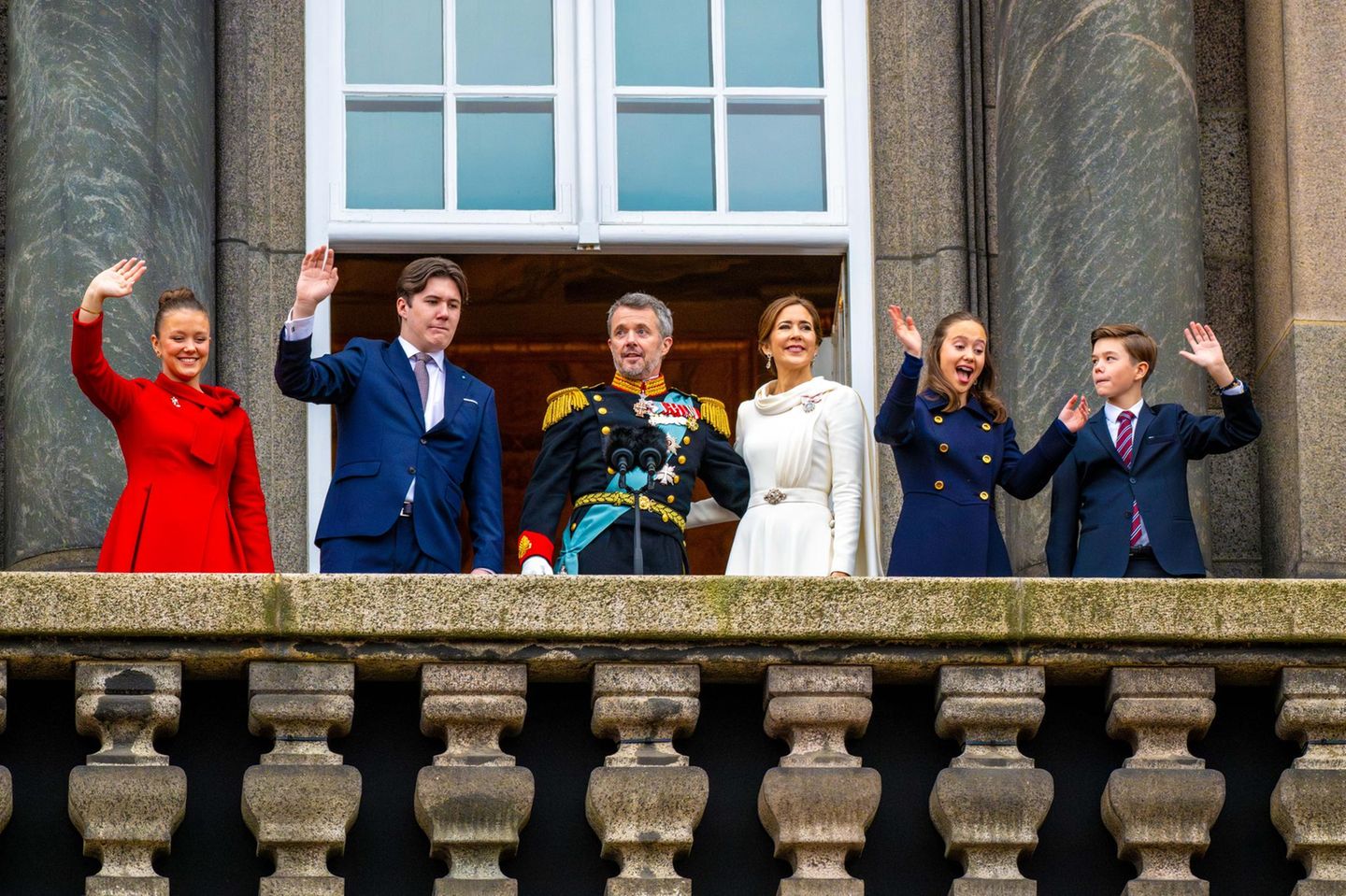 König Frederik und Königin Mary König Frederik und Königin Mary