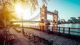 Blick auf die Tower Bridge