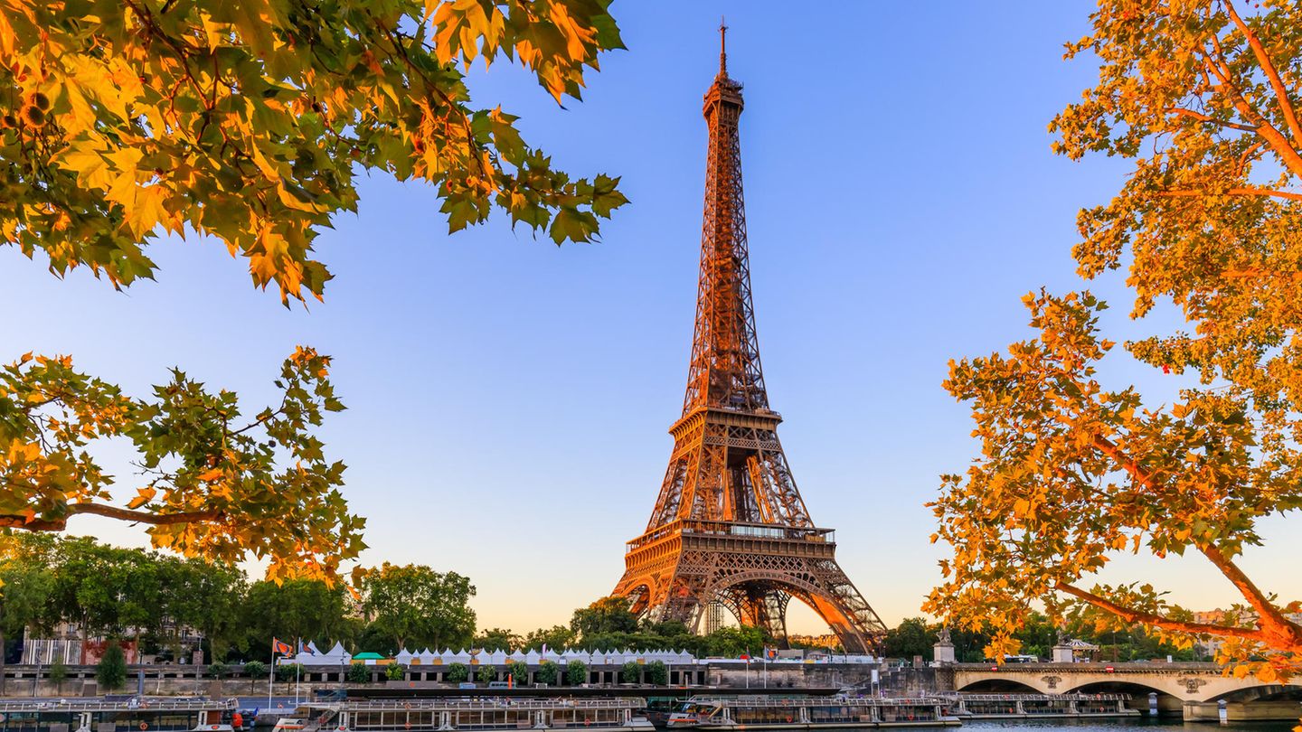 Blick auf den Eiffelturm