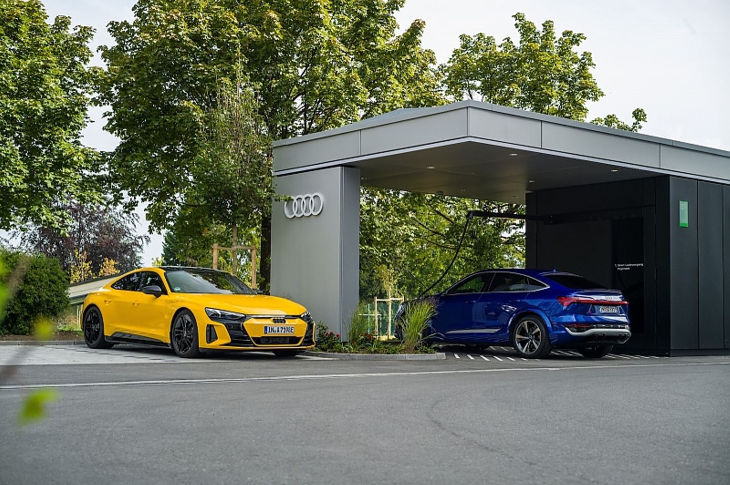 Audi Charging Hub