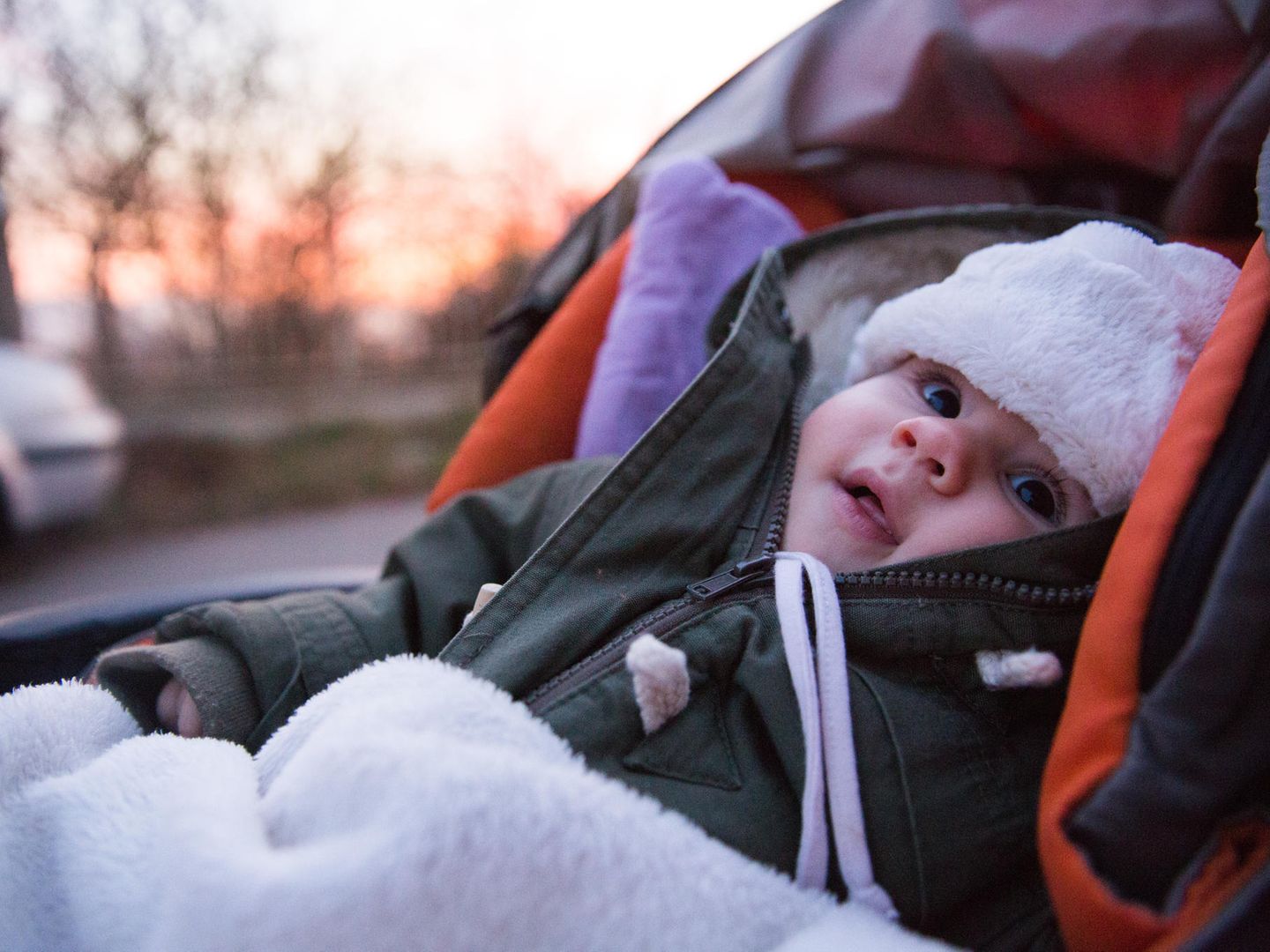 Lammfell fr den Kinderwagen: Kauf- und Pflegetipps fr den Herbst |  STERN.de