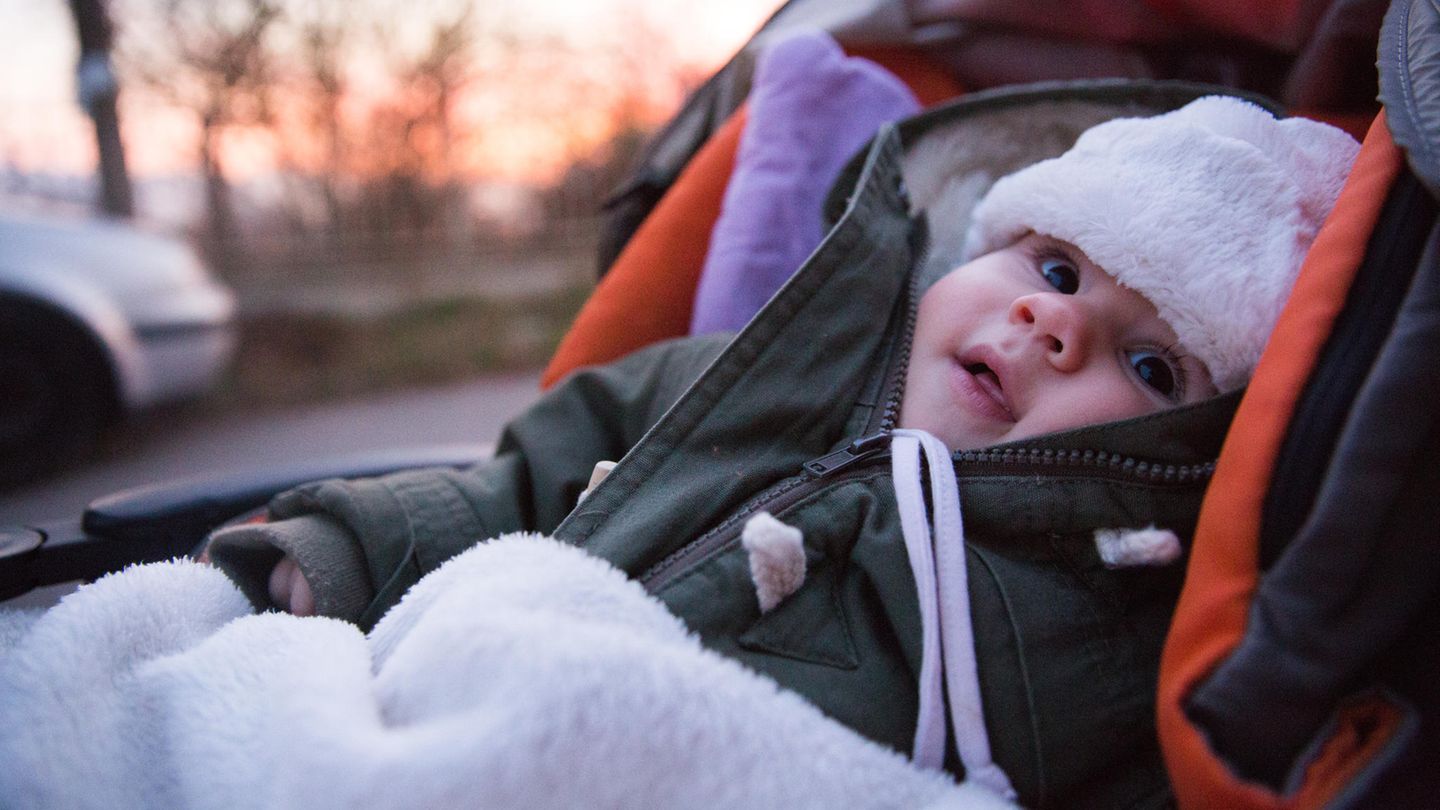 Lammfell im Kinderwagen: Kauf- und Pflegetipps für den Winter