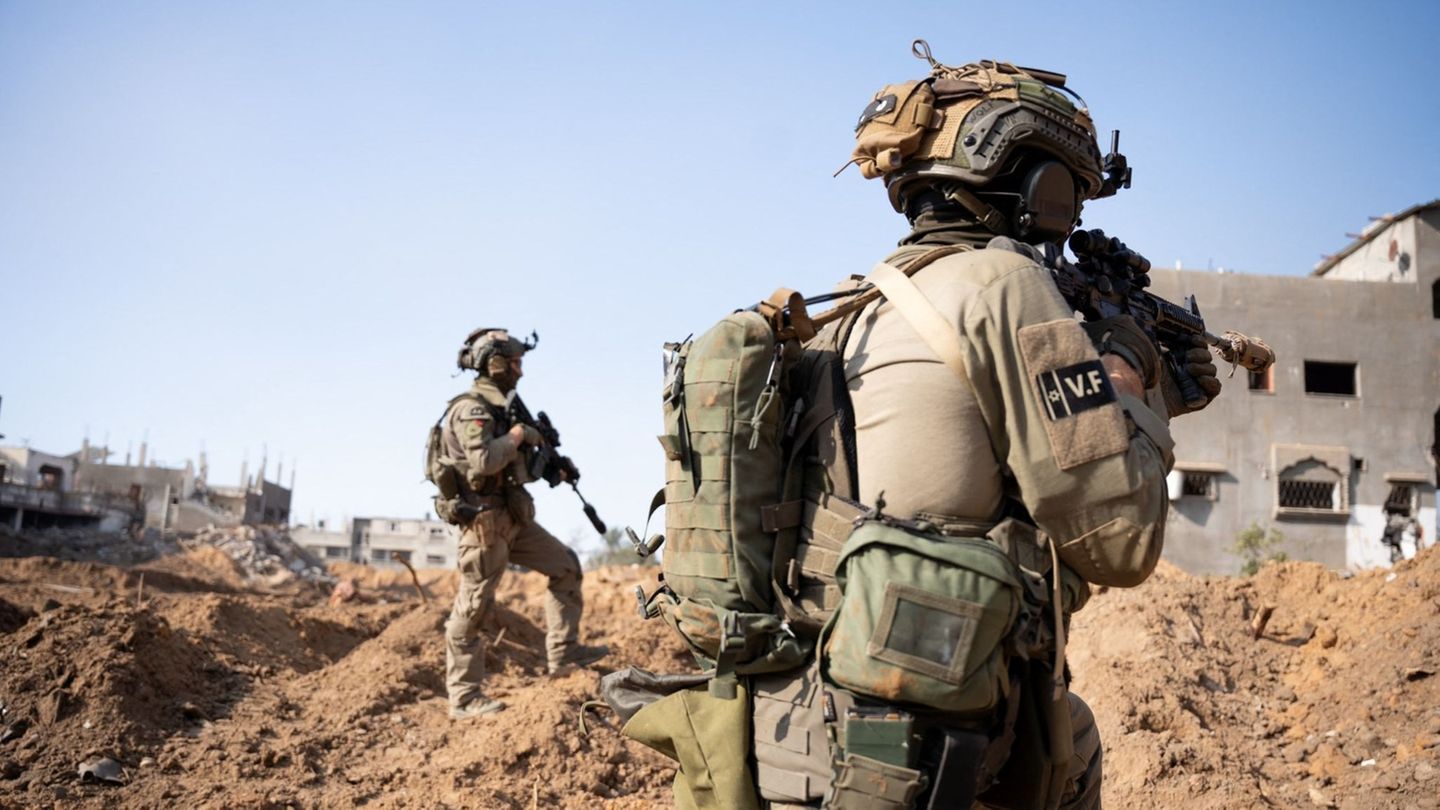 Israelische Soldaten im Gazastreifen