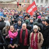 In Potsdam beteiligten sich auch Bundeskanzler Olaf Scholz und Außenministerin Annalena Baerbock