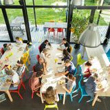 Essen im Gemeinschaftshaus