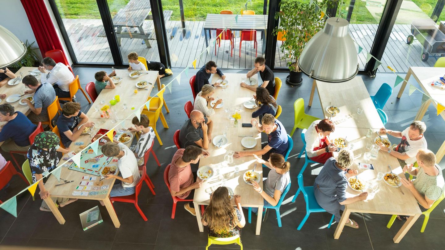 Essen im Gemeinschaftshaus Essen im Gemeinschaftshaus