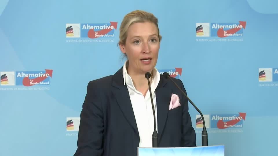 Video: Weidel:  "Einer der größten, ungeheuerlichsten Medien- und Politikskandale der Bundesrepublik Deutschland"
