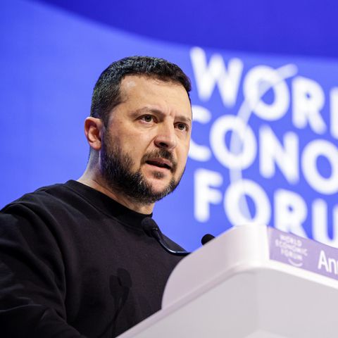 Wolodymyr Selenskyj beim World Economic Forum in Davos Wolodymyr Selenskyj beim World Economic Forum in Davos