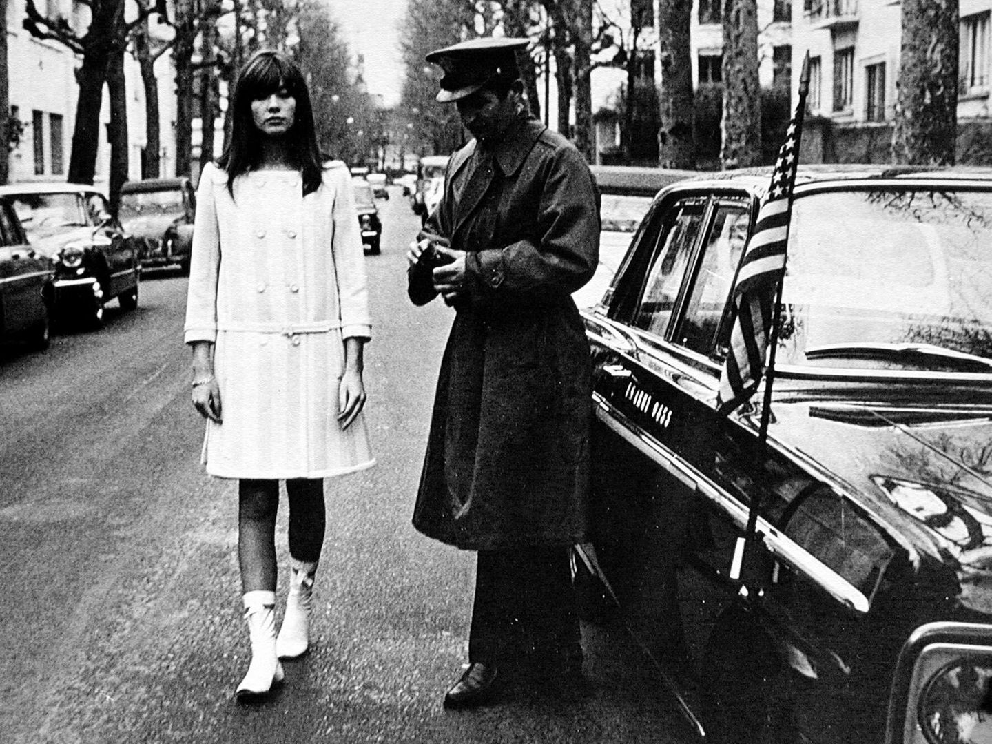1965 stand sie in Jean-Luc Godards Film "Masculin - Feminin"  vor der Kamera 