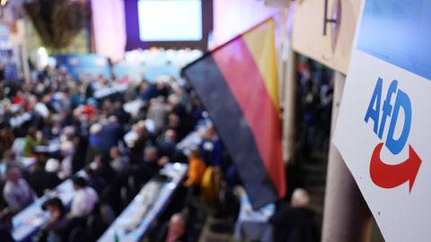 Der Landesparteitag der Bayern-AfD fand am Wochenende in Greding statt