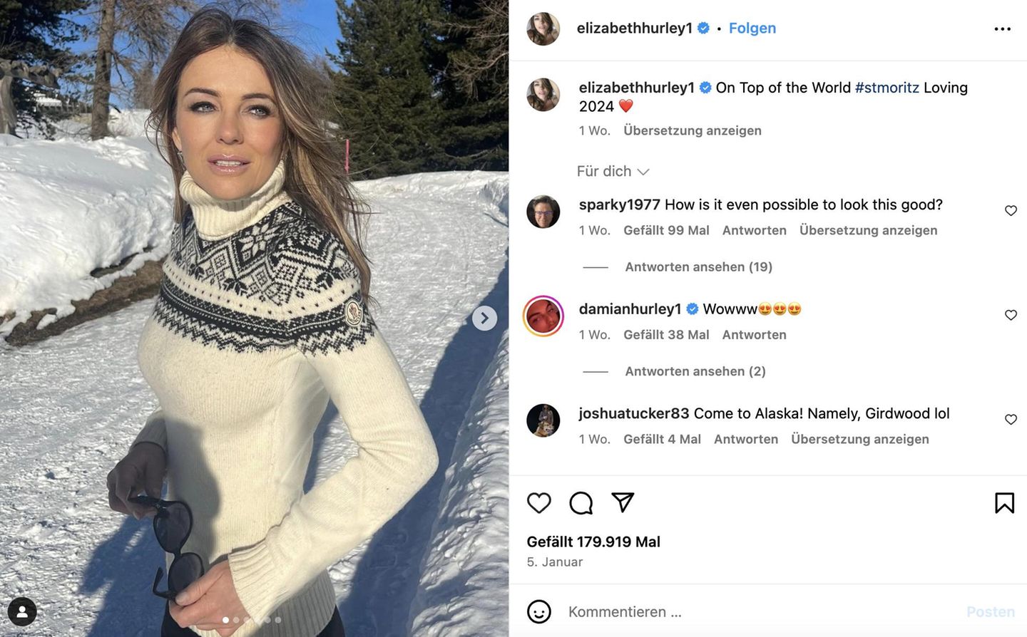 Elizabeth Hurley