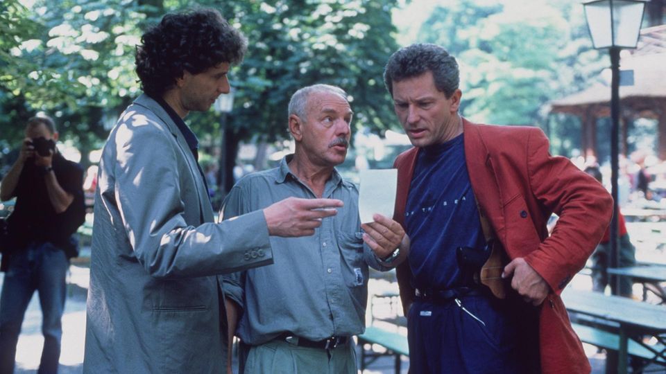 Die "Tatort"-Darsteller Udo Wachtveitl und Miroslav Nemec