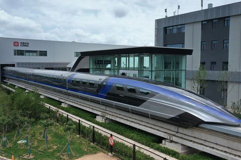 chinesischer Magnetschwebezug