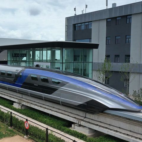 chinesischer Magnetschwebezug