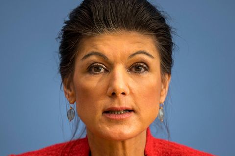 Sahra Wagenknecht sieht mit offenen Augen noch vorn
