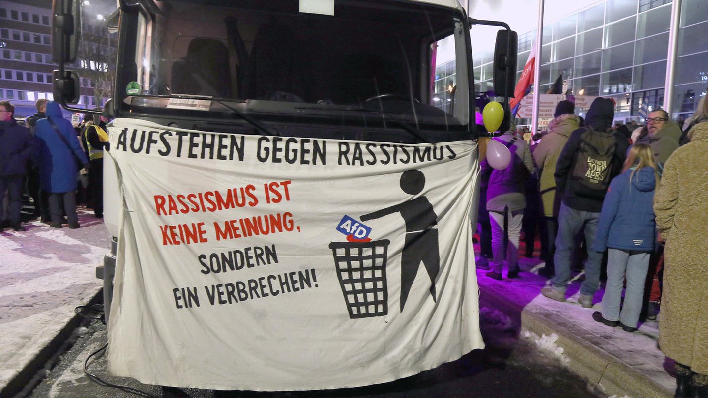 Anti-AfD-Demonstration in Essen