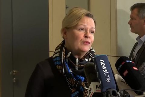 Video: Faeser an Rechtsextreme - "Dieser Rechtsstaat ist wehrhaft"