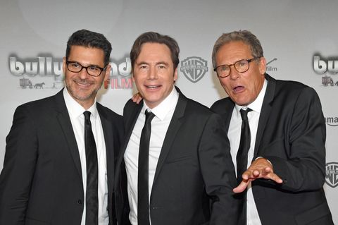 Die Schauspieler Rick Kavanian (l-r), Michael Bully Herbig und Christian Tramitz haben gemeinsam bereits große Kinoerfolge gefeiert