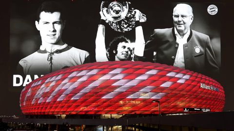 Zehntausende nehmen Abschied von Franz Beckenbauer bei großer Gedenkfeier in München