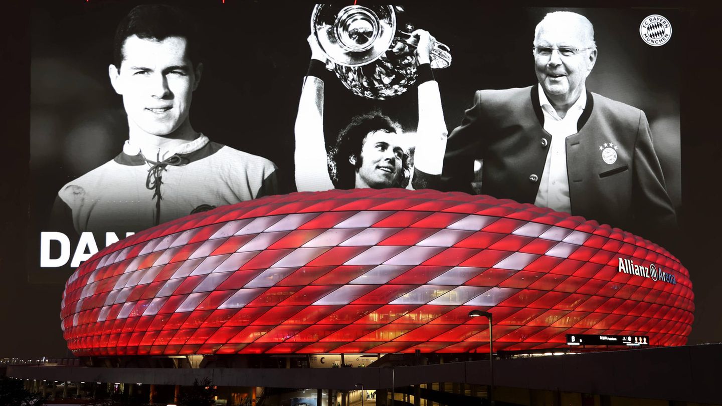 Allianz-Arena München: Abschied von Franz Beckenbauer: Die große Gedenkfeier im Livestream