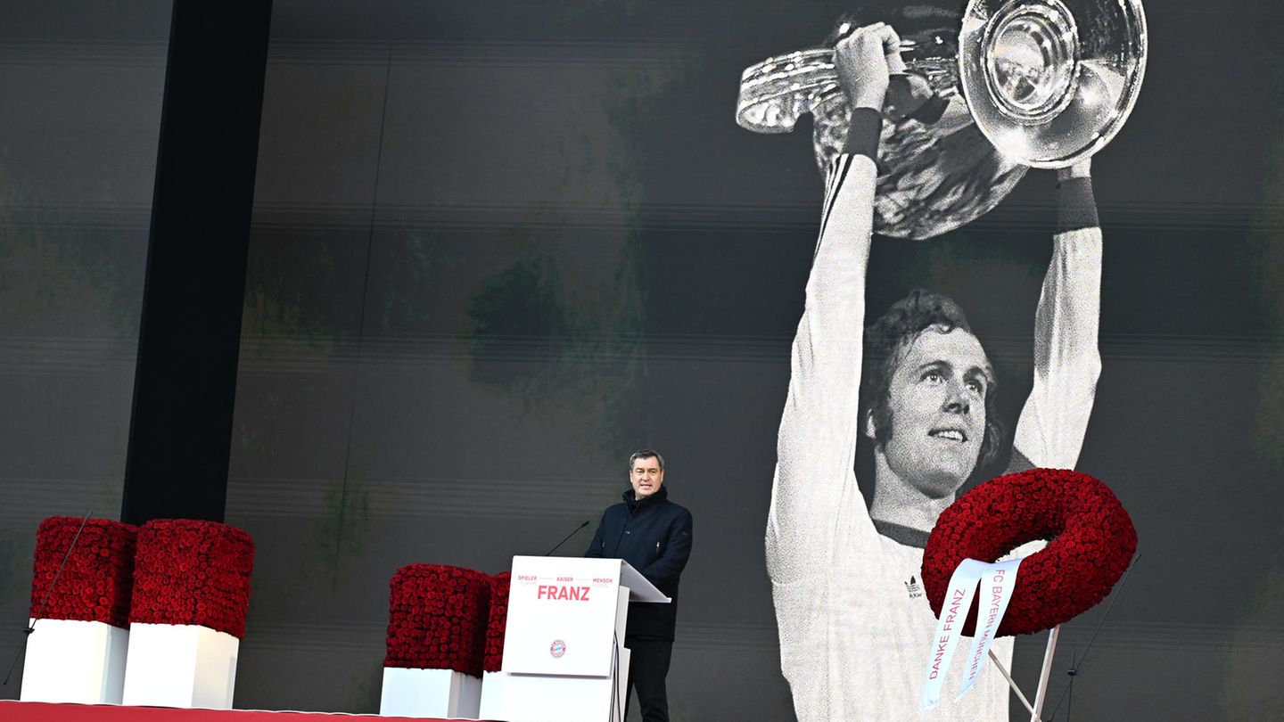 Die Bilder Von Der Gedenkfeier Für Franz Beckenbauer | STERN.de