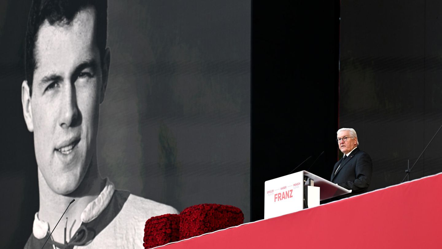 Trauerfeier für Franz Beckenbauer: Kaiser Franz, der neue Star der himmlischen Weltelf